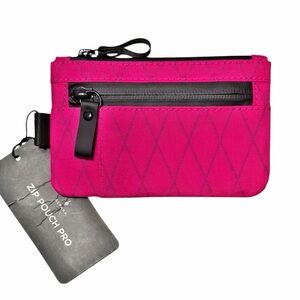 ALPAKA Zip Pouch Pro RFID Blocking Hot Pink NWT